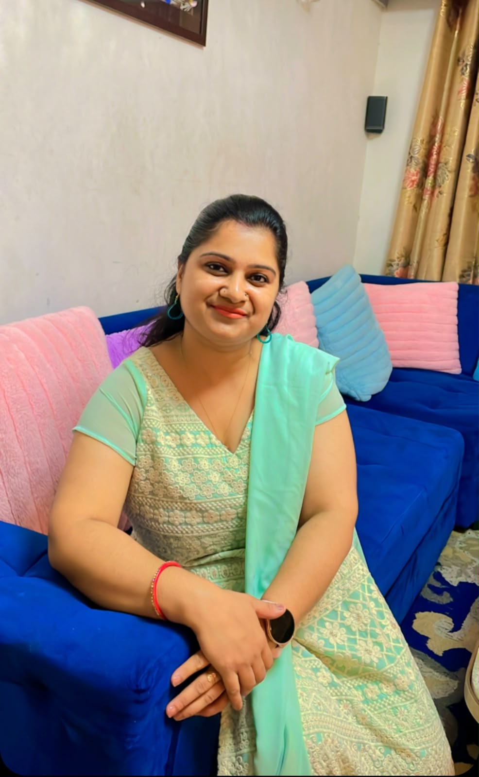 At home